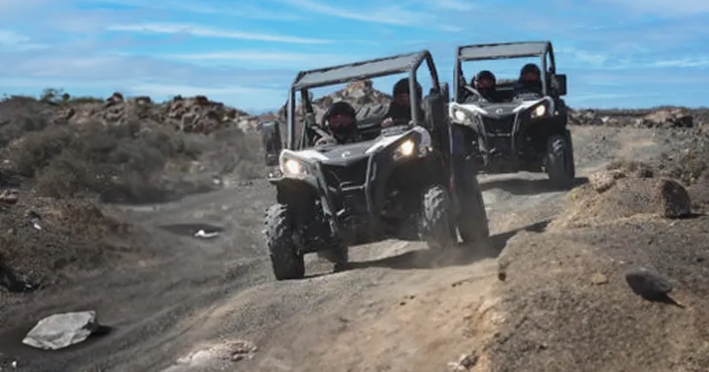Aventura en buggy por Guatiza y Mala