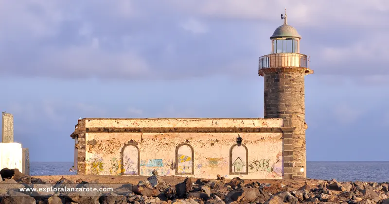 Faro de la Punta Pechiguera en Lanzarote