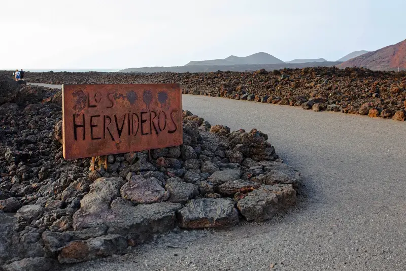 Los Hervideros en Lanzarote