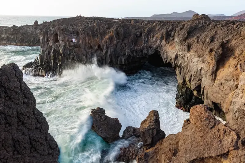 Los Hervideros en Lanzarote