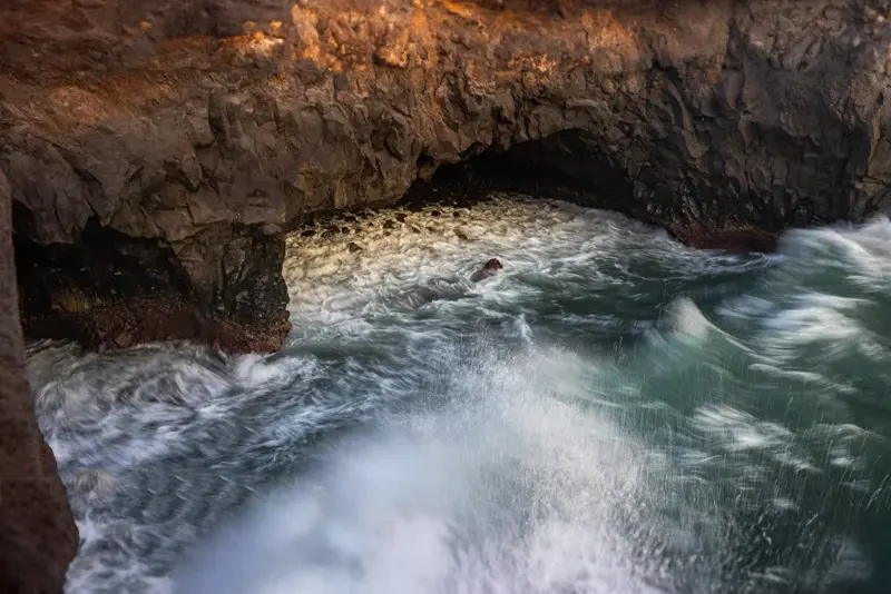 Los Hervideros en Lanzarote