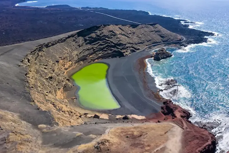 Charco de los Clicos en Lanzarote
