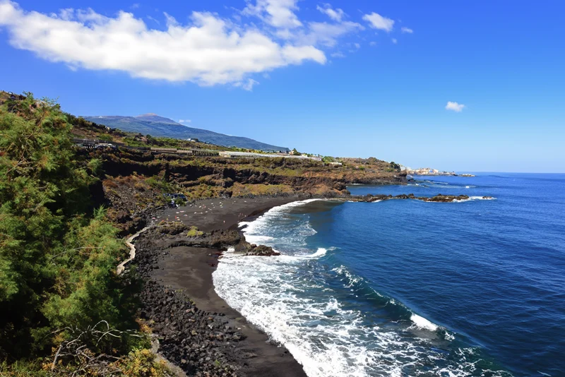 Playa de El Bollullo en Tenerife