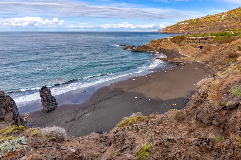 Playa de El Bollullo en Tenerife