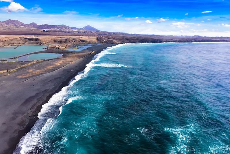 Playa de Janubio en Lanzarote