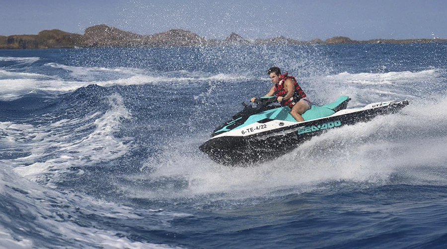 Tour en moto de agua desde Puerto del Carmen